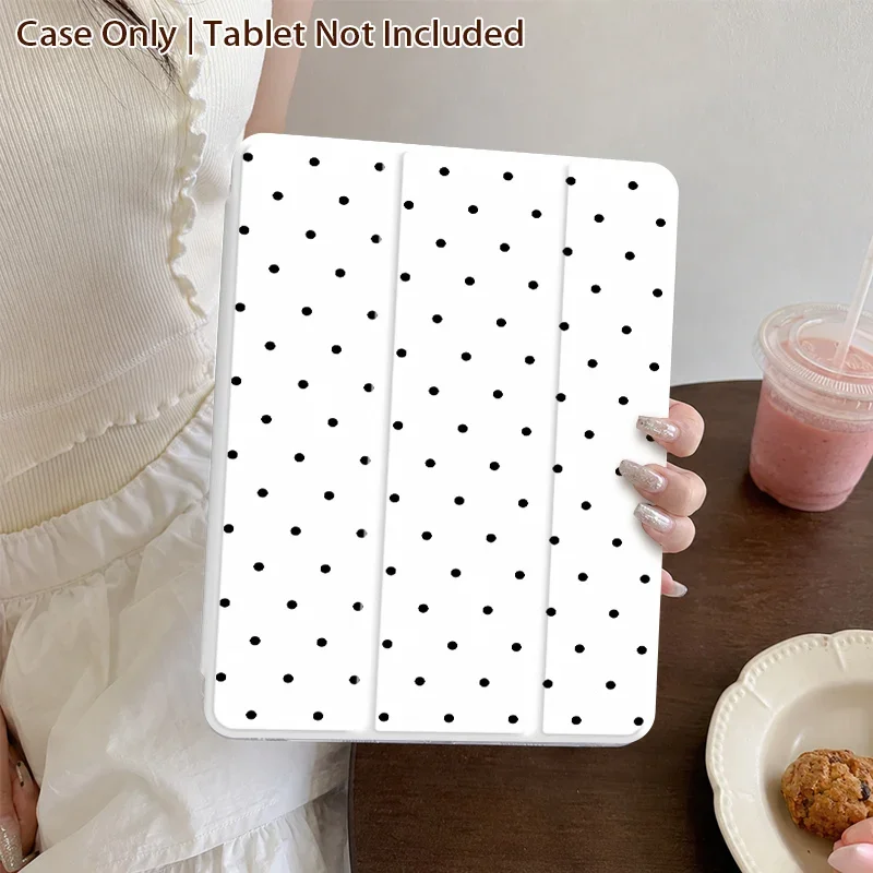Tri-fold Multi-angle Stand Case for iPad 7/8/9/11, iPad 11(A16), Pro 11, Air 4/5 10.9, Mini 6/7, Pro 9.7/10.5, Air 1/2, Air 8/11