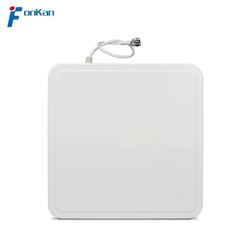 860-960Mhz guadagno 9dBi polarizzazione circolare passiva IP67 impermeabile ABS esterno esterno UHF Antenna RFID per lettore