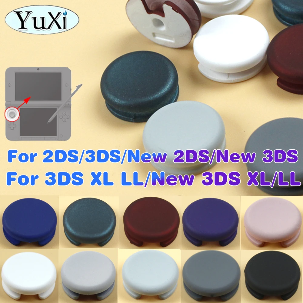 1Pc Für 2DS 3DS XL LL Analog Joystick Kappe Abdeckung Für Neue 2DS Neue 3DS LL XL Thumbstick-Taste kappen Gamepad Controller Reparatur Teile