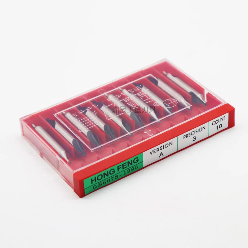 10개/묶음 초경질 A형 HSS 센터 드릴 1mm 2mm 3mm 4mm 5mm 포지셔닝 비트 완전 연마 센터 드릴 비트 2 3 4