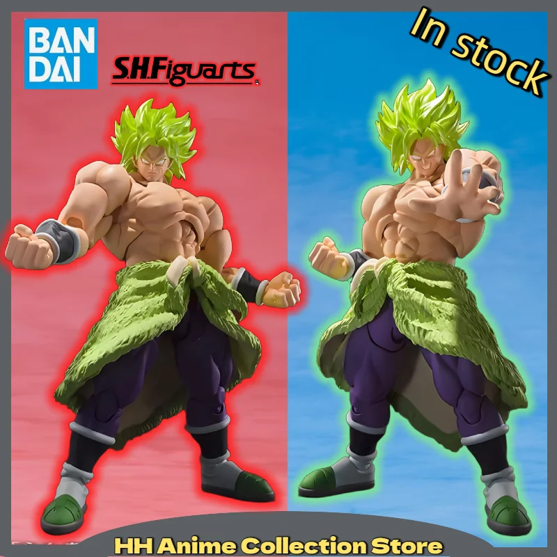 

Brand New Authentic Bandai SHF Dragon Ball Broly Super Saiyan Full Power Theater Version Movable Figures Ready for Collection