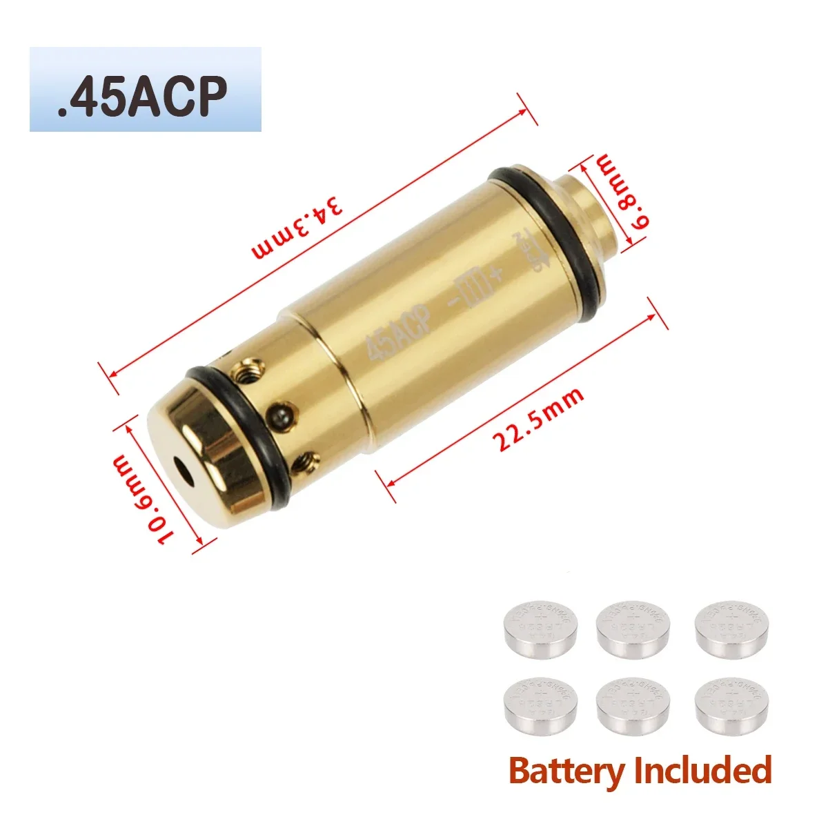 Tactical Training Laser G-Sight Bullet 7.62x39 9mm 9x19mm .38super cal 44mag Dry Fire Magazine Snap Cap .223rem Bore Sight