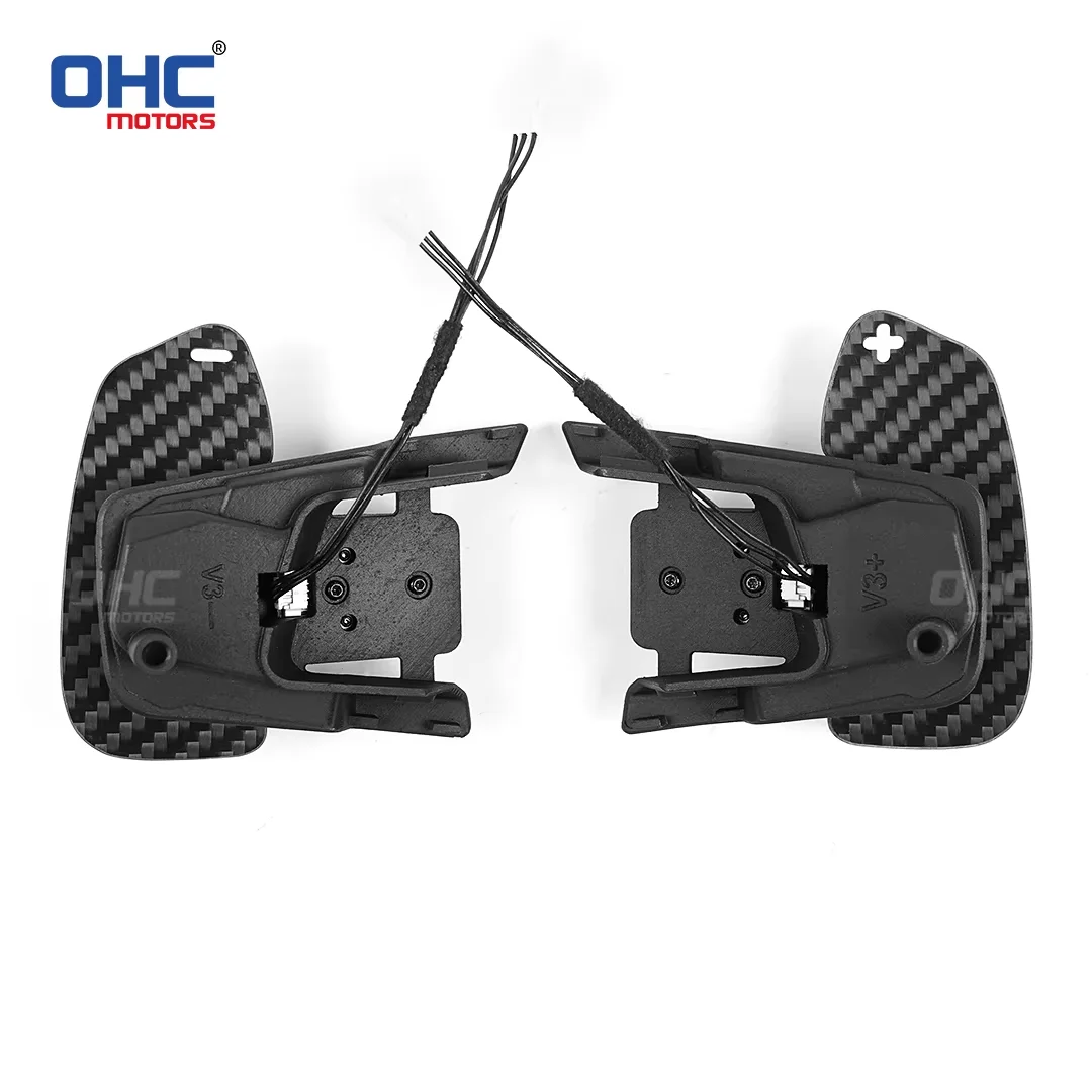 Carbon Fiber Magnetic Steering Wheel Paddle Shifters For VW Volkswagen Golf MK7 MK7.5  Golf R Scirocco Magnetic attraction funct