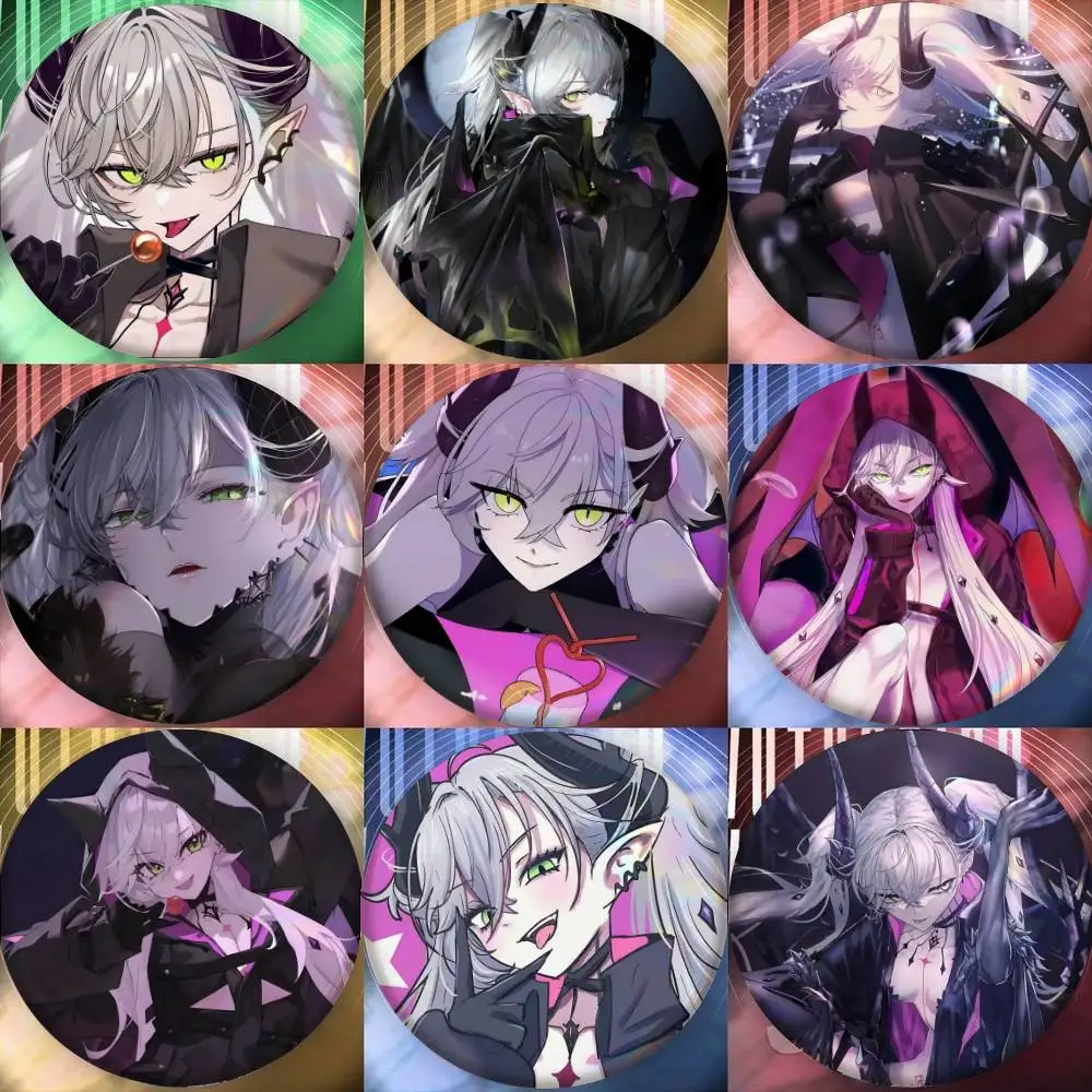 Lilith Fate Grand Order Anime Badge Tinplate Meme Round Brooch for Hat Bag Creative Lapel Jewelry Accessories Gifts