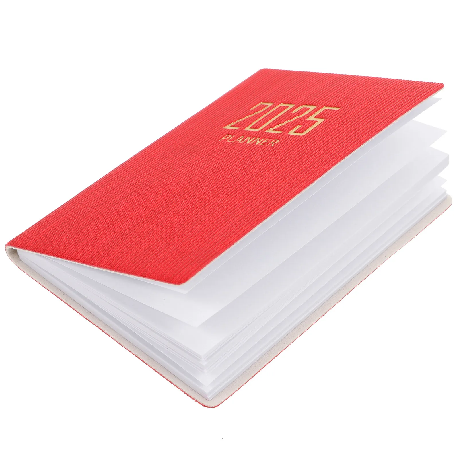 2025 Daily Hourly Planner Notebook – Compact Pocket-Sized Agenda with Monthly & Weekly Layouts for Business