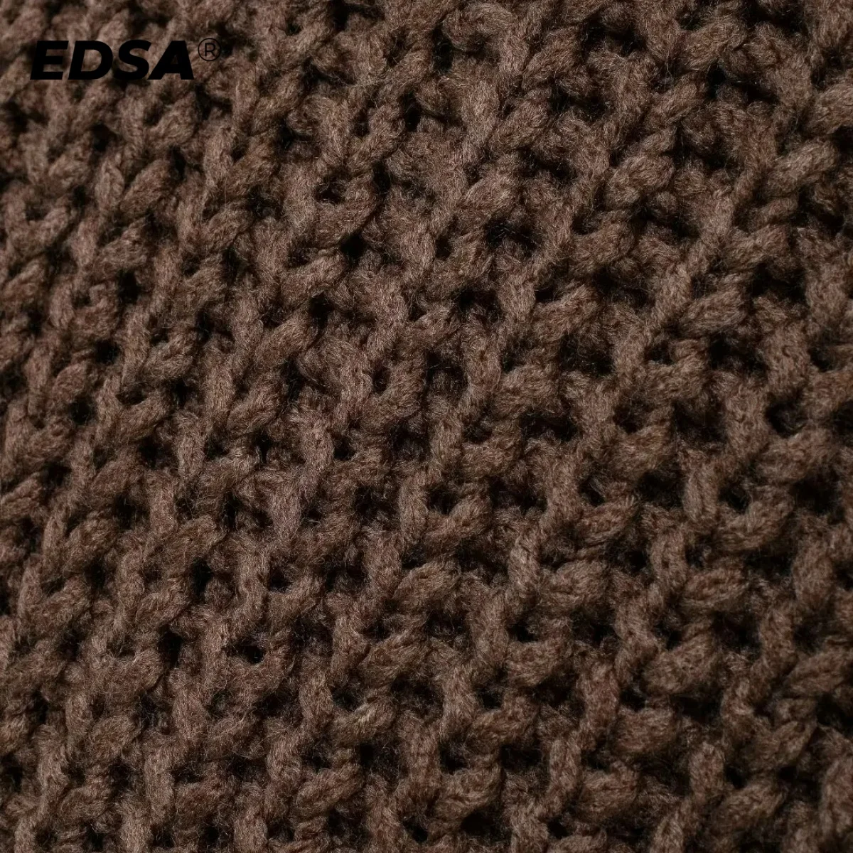 EDSA Women Chunky Knit Cardigan Waistcoat Autumn Cropped Sweater Vest Single Breasted with Golden Buttons Tank Outerwear