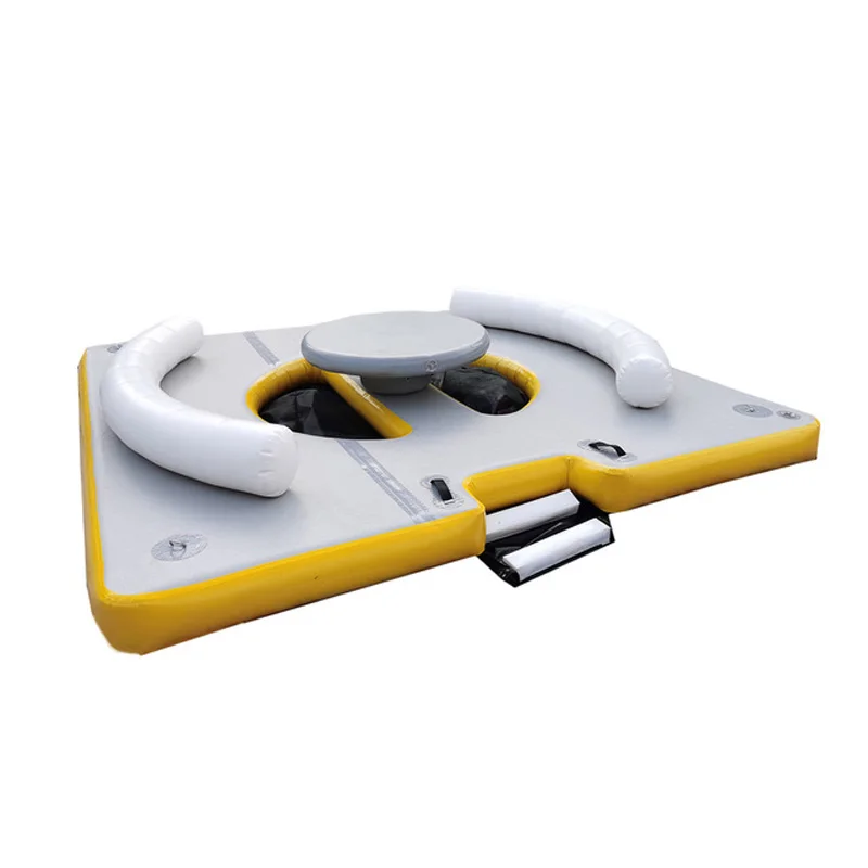 2022 New Style Inflatable Floating Platform, Inflatable Floating Island, Water Leisure Platform
