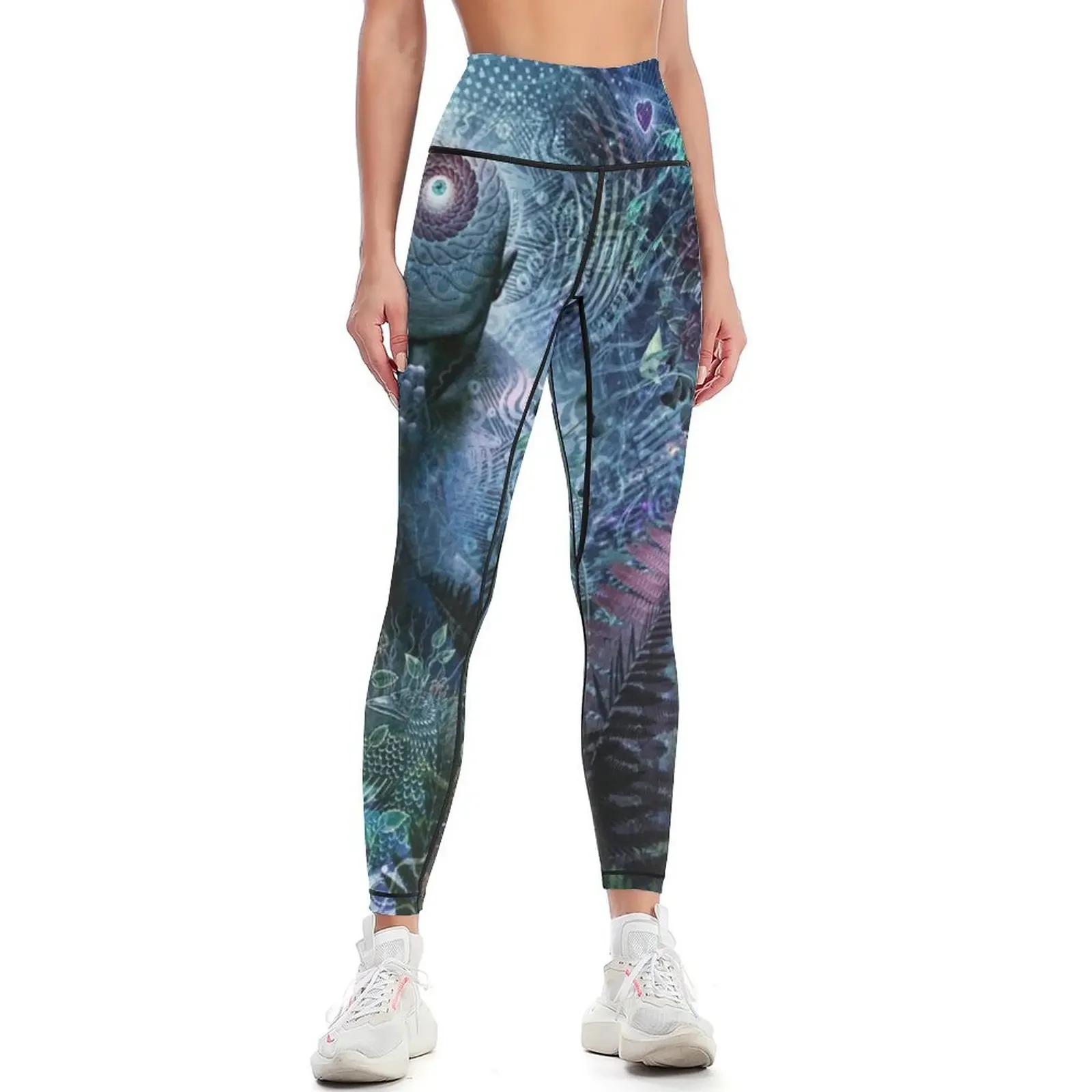 

Gratitude For The Earth And Sky Leggings Women's sportswear Sports pants for legings for fitness sports gym Womens Leggings