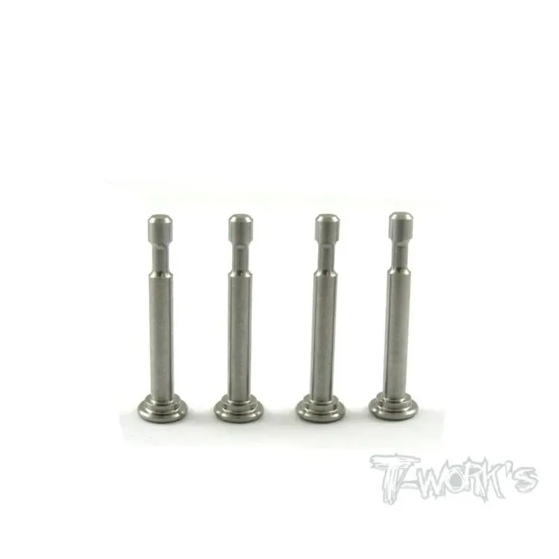 Original T Works TP-008 64 pines de montaje de choque inferior de titanio (para Kyosho MP11/MP 777 SP2/MP9/GT3/MP9e EVO/MP10) herramienta Rc