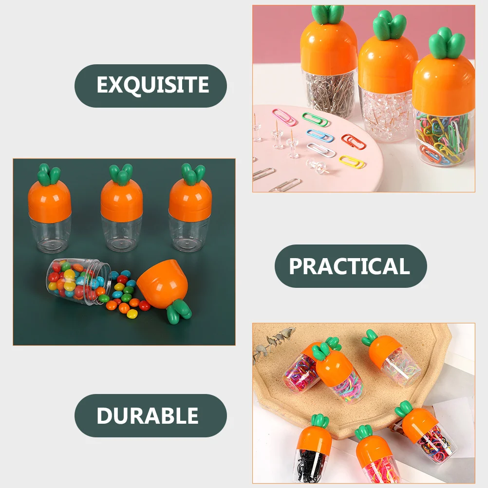 

10 Pcs Candy Storage Box Gift Boxes for Presents Carrot Shaped Holders Carrot-Shaped Containers Case Reusable Goodie