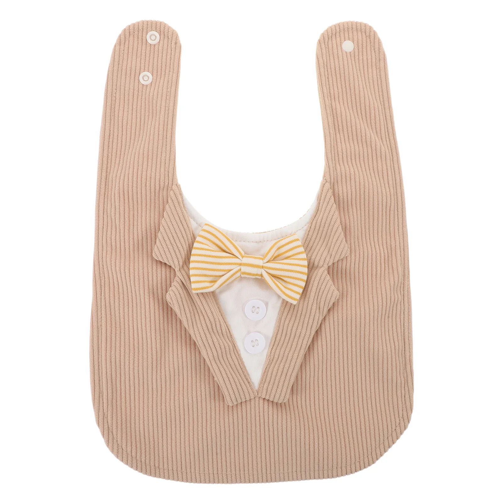 

Baby Drool Bibs Soft Corduroy Waterproof Feeding Teething Bibs For Newborn Toddler Infant Boys Girls Adjustable Snap Neck