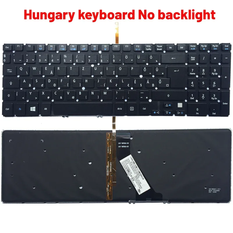 Neu für acer aspire v5 V5-531 V5-531G V5-551 V5-551G V5-571 V5-571G V5-571P V5-531P russisch/us/ungarn/nordic laptop tastatur