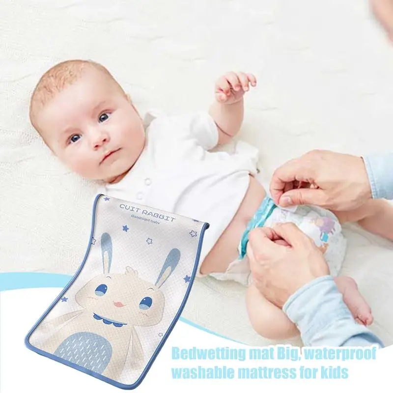 Almofadas de xixi para crianças, colchão de berço à prova d'água, reutilizável, absorção pesada, à prova de vazamento, colchão para crianças pequenas