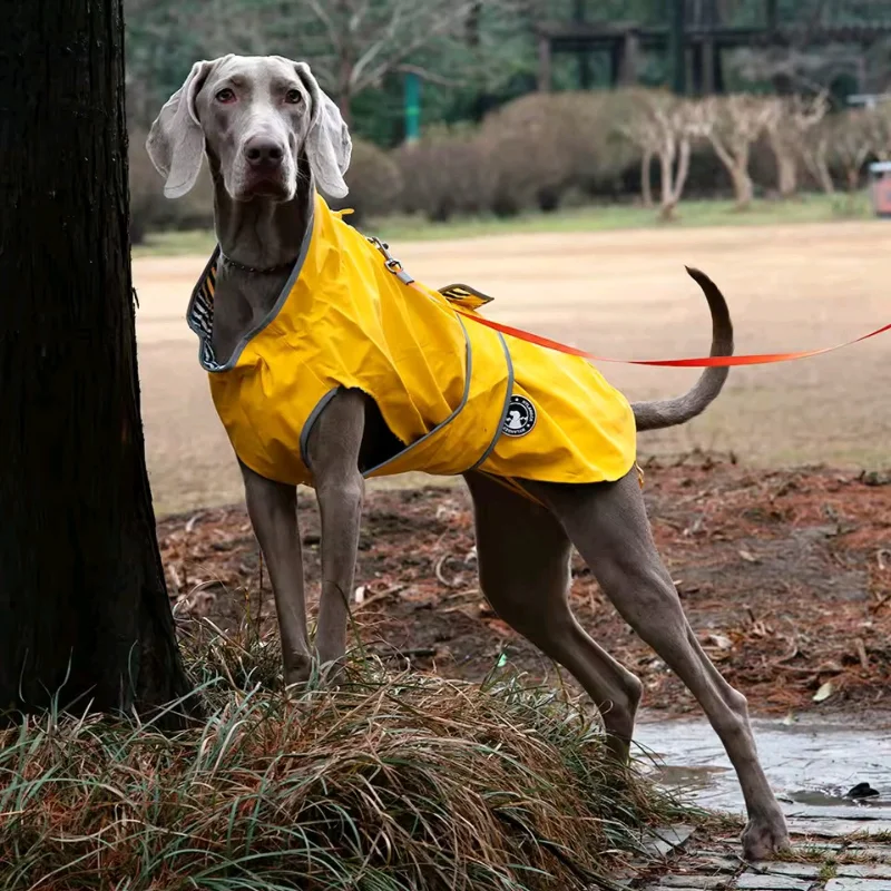 

Puppy Dog Raincoat Waterproof Pet Outdoor Rain Jacket Vest Reflection Dog Clothes Windproof Vest Clothes Accessories for Dog