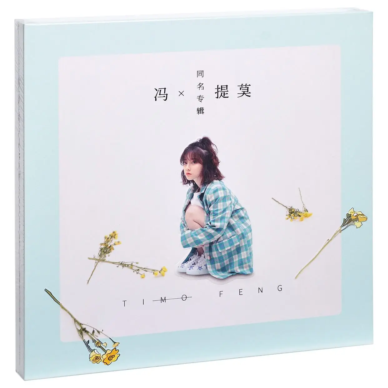 

Genuine Ti mo Feng album hardcover CD+ photo folding+commemorative card