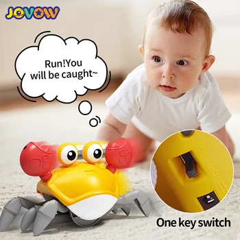 Kinder Induktion Flucht Krabbeln Krabben Spielzeug Baby Elektronische Haustiere Musical Spielzeug Pädagogisches Kleinkind Moving Spielzeug Weihnachten Geschenke