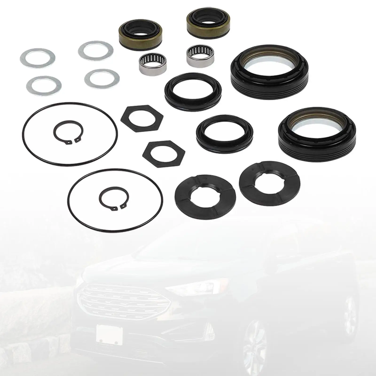 

Outer Axle Tube Dust Seal Sturdy Front Axle Seal Comprehensive Kit for Ford Super Duty F250 F350 Excursion 1998-2004 Replacement