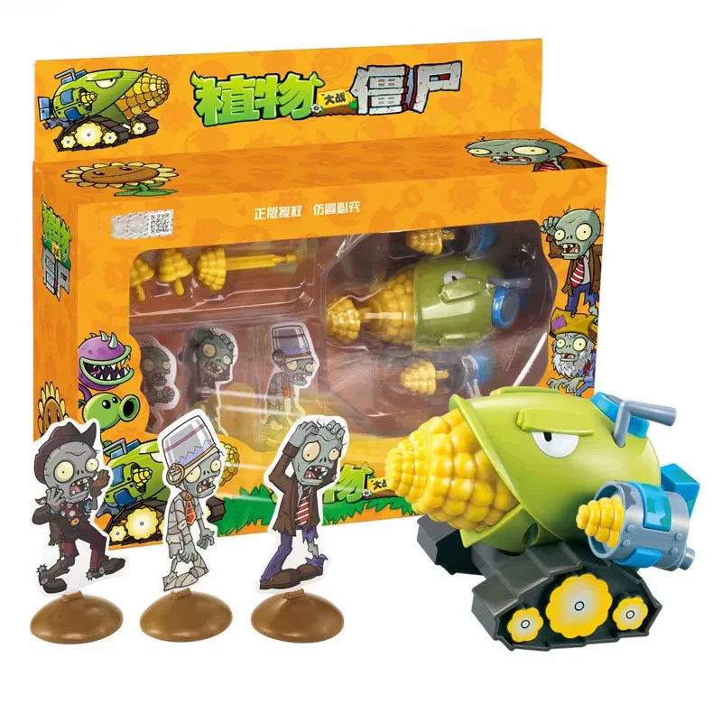 Plants Vs Zombies 2 Toy Set Collection Mechanical Shark Wild West Gargantuar New Toy Figures Genuine Game Figures Model Kid Gift view 5