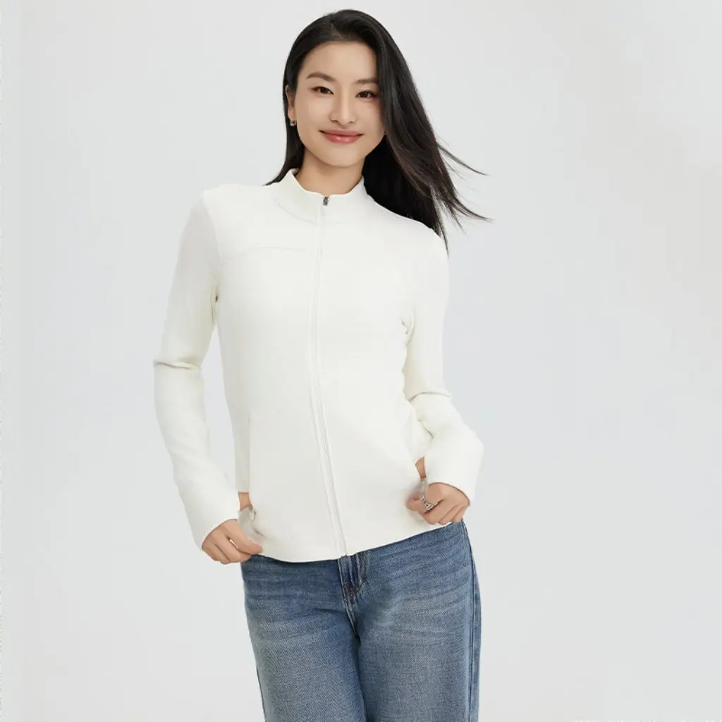 

Женское шерстяное пальто на молнии, зимнее новое стильное, приятное для кожи, теплое, двухцветное, модная верхняя одежда с гидроксидной кислотой