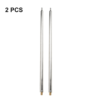 2Pcs Telescopic Antenna 5.6M/18.4FT for GP Whip Antenna 5.6M/220 Inches Shortwave Antenna for Yagi Antenna for Amateur Radio
