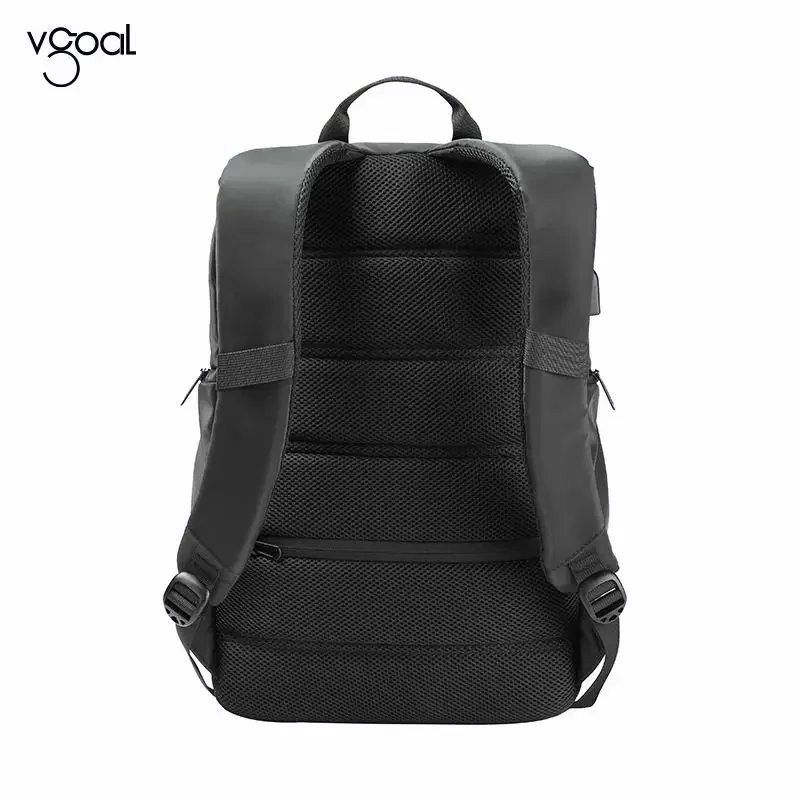 VGOAL 15.6 Inch Laptop Men Backpack Nylon Travel Male Laptop Backpack Usb Charging Computer School Backpacks Waterproof Bag for