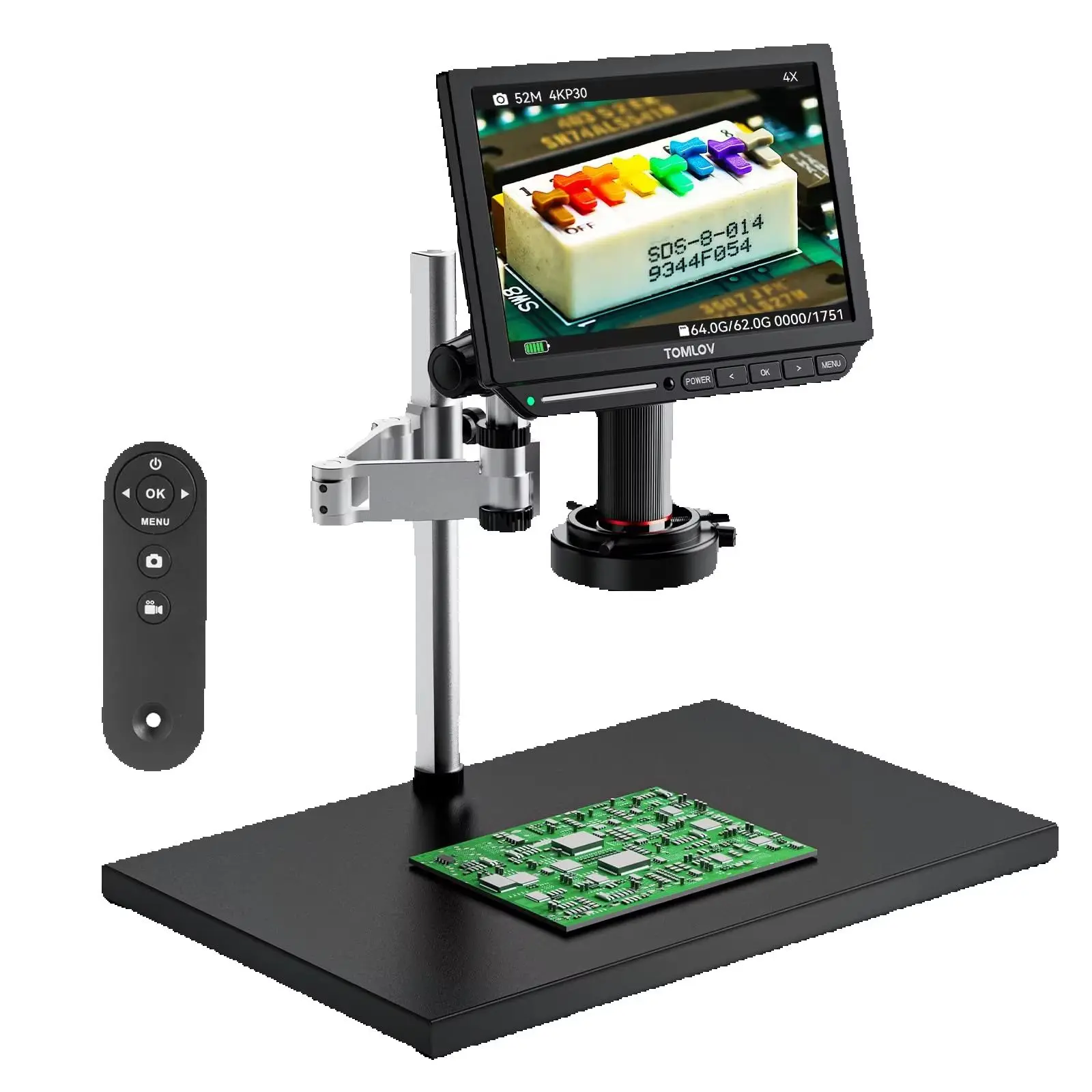 TOMLOV 4K Digital Microscope TM4K 8\