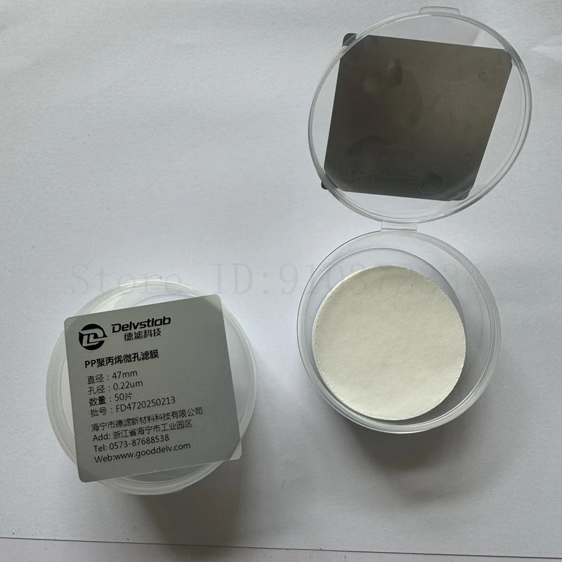 50pcs/box Lab DI3mm to 150mm PP Microporous Filter Membrane Organic Membrane Filter Microfiltration Membrane