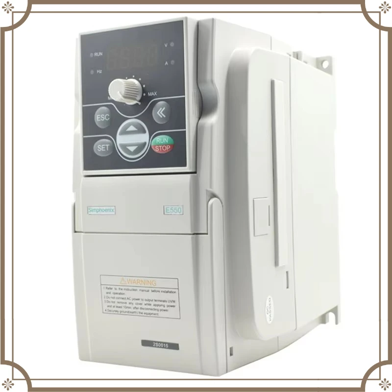 E550 Series VFD Frequency Inverter AC220V 1.5KW 2.2KW 3KW For Engraving Machine Spindle, Replacement for E300