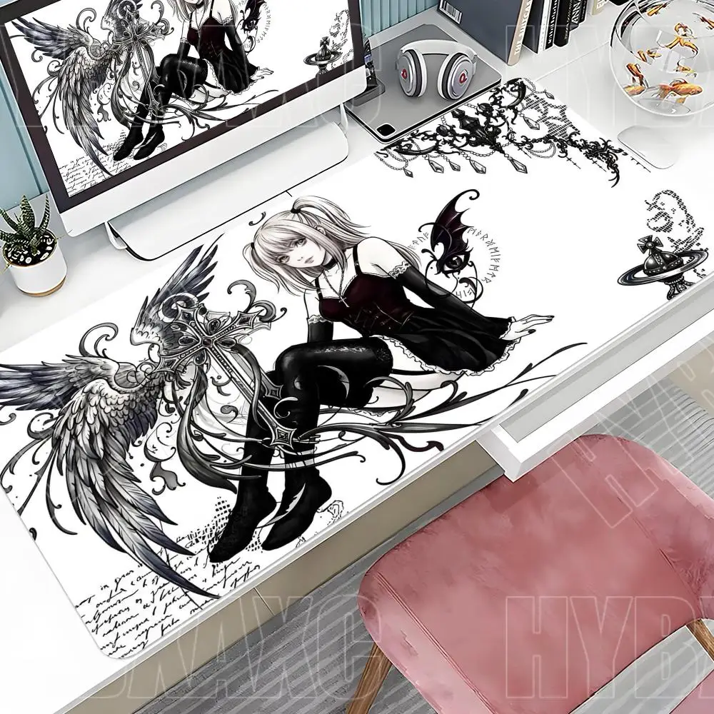 New Misa Amane Light Yagami Desk Mat Death Note Anime Mouse Pad Multiple sizes Large Square Computer Office Game Table Mats