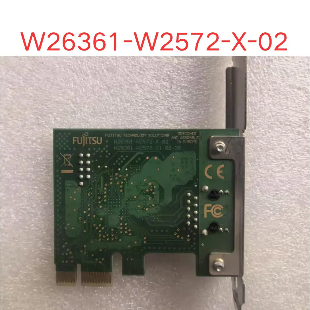 used W26361-W2572-X-02 Industrial Control Computer Network Card D2907-A11 test OK Fast shipping