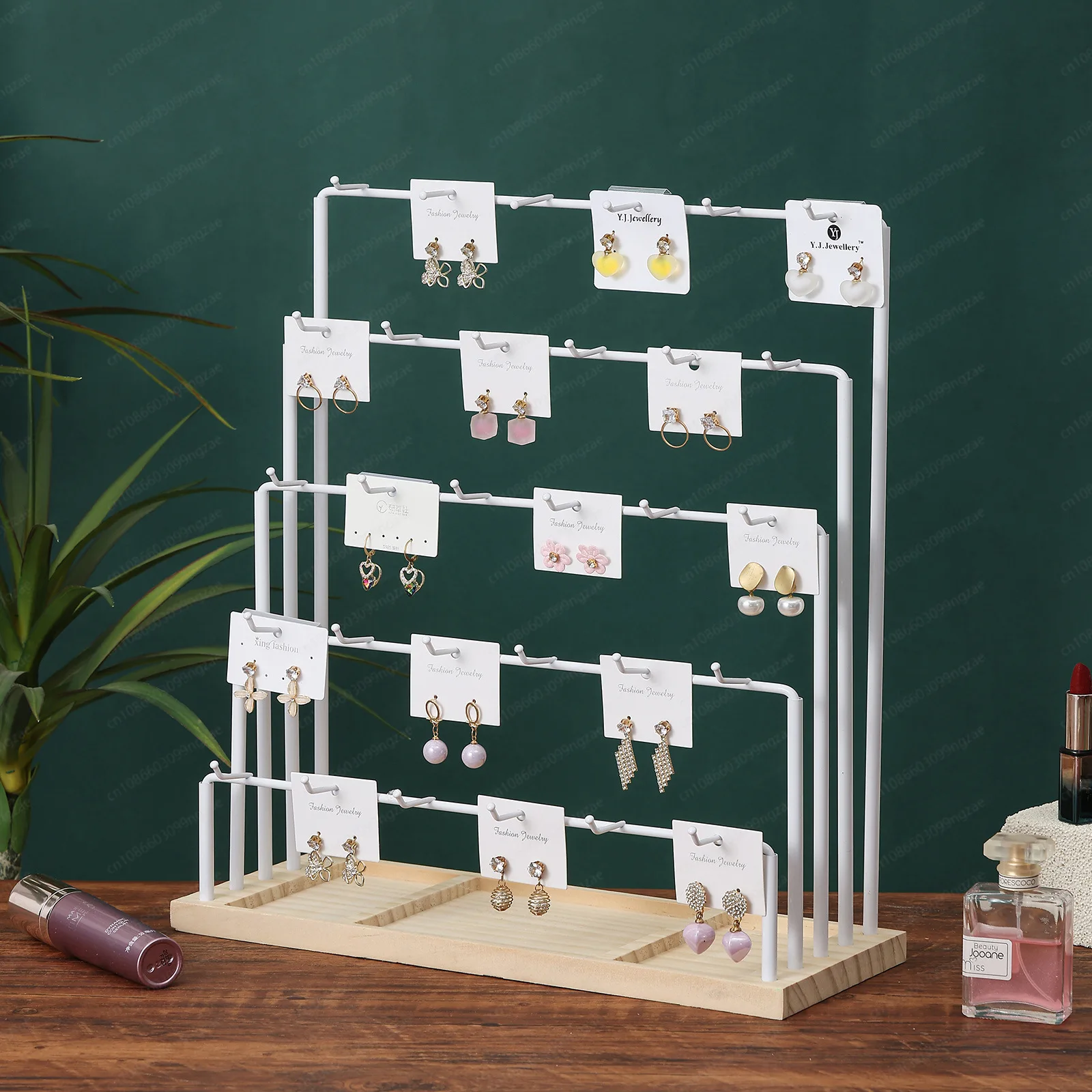 (excluding Jewelry) Hot-selling Multi-layer Hook Jewelry Rack, Earrings Display, Hanger, Bracelet, Cardboard Rack