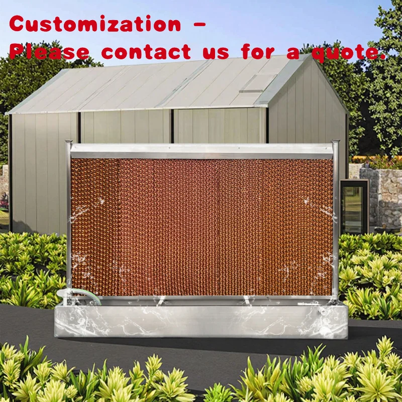 

Пользовательские. Влажные занавески, обои для теплицы, специальный холодильник, занавеска, стена, вентиляция мастерской с животными