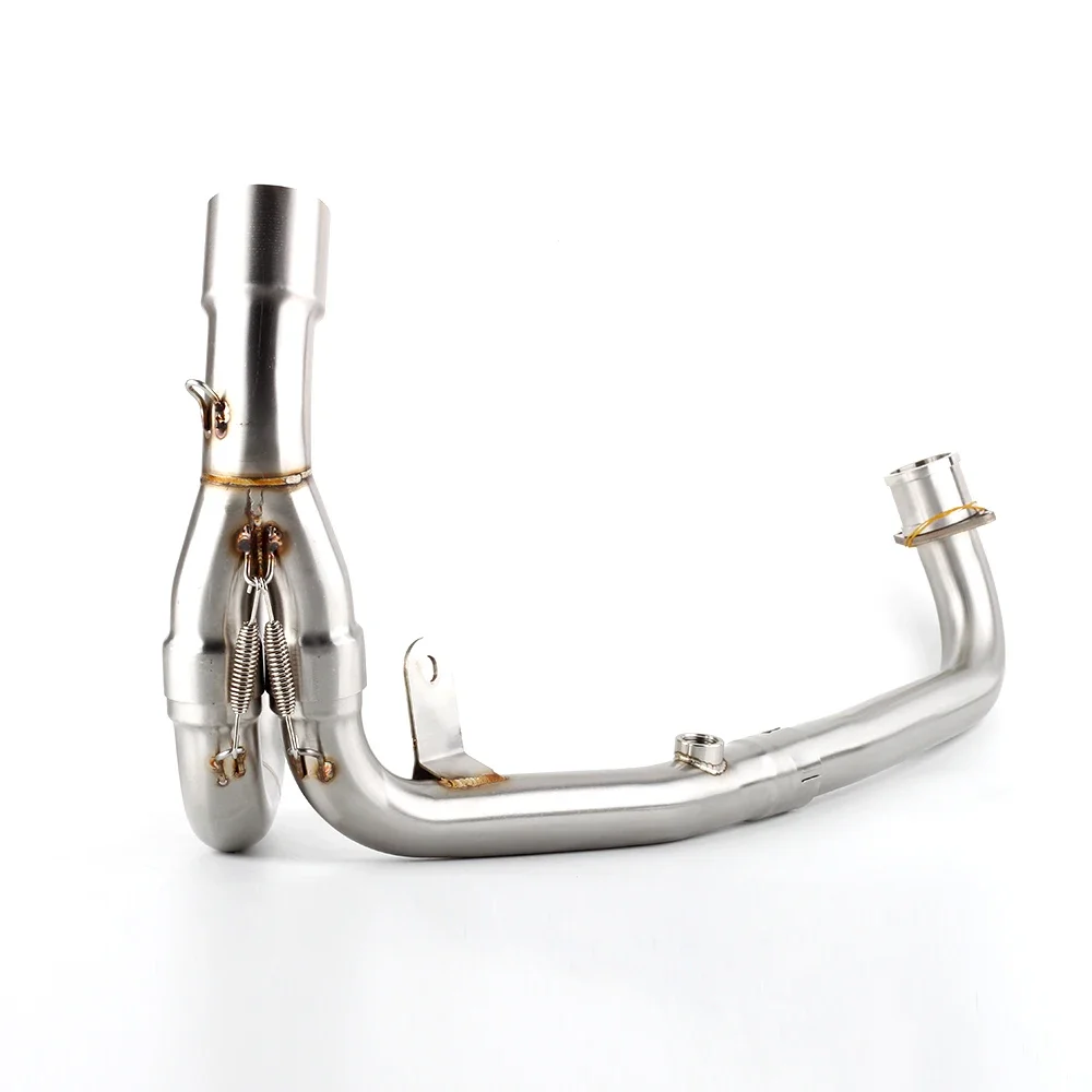 Motorcycle Exhaust Muffler Link Pipe Slip-on For Ducati Hypermotard 796 2009 2010 2011 2012