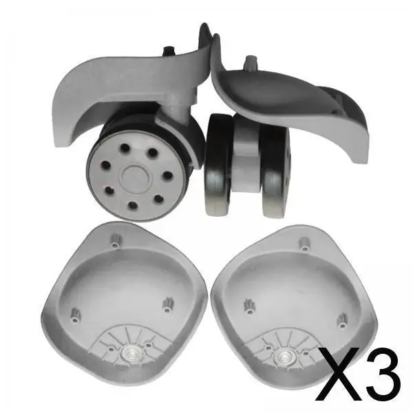 

Suitcase Replacement Wheels Heavy Duty Swivel Castor Scooter Roller Repair Kit for Bags Trolley Cases