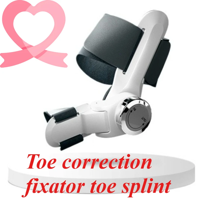 Toe correction retainer toe splitter knob thumb valgus assist splitter