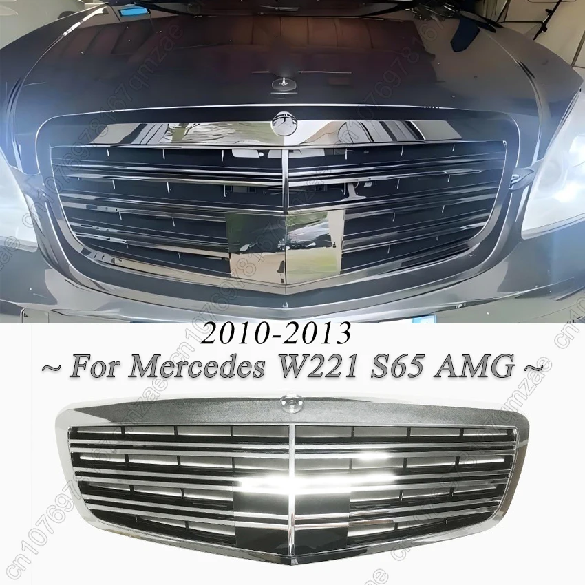 

Передняя гоночная решетка, решетка бампера для Mercedes Benz S-Class W221 S65 S350 S400 S450 S500 S550 S600 S65 AMG 2010-2013