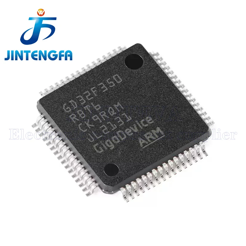 5PCS GD32F350R8T6 GD32F350 LQFP-64 SMD Chip ARM Cortex M4 32-bit MCU IC
