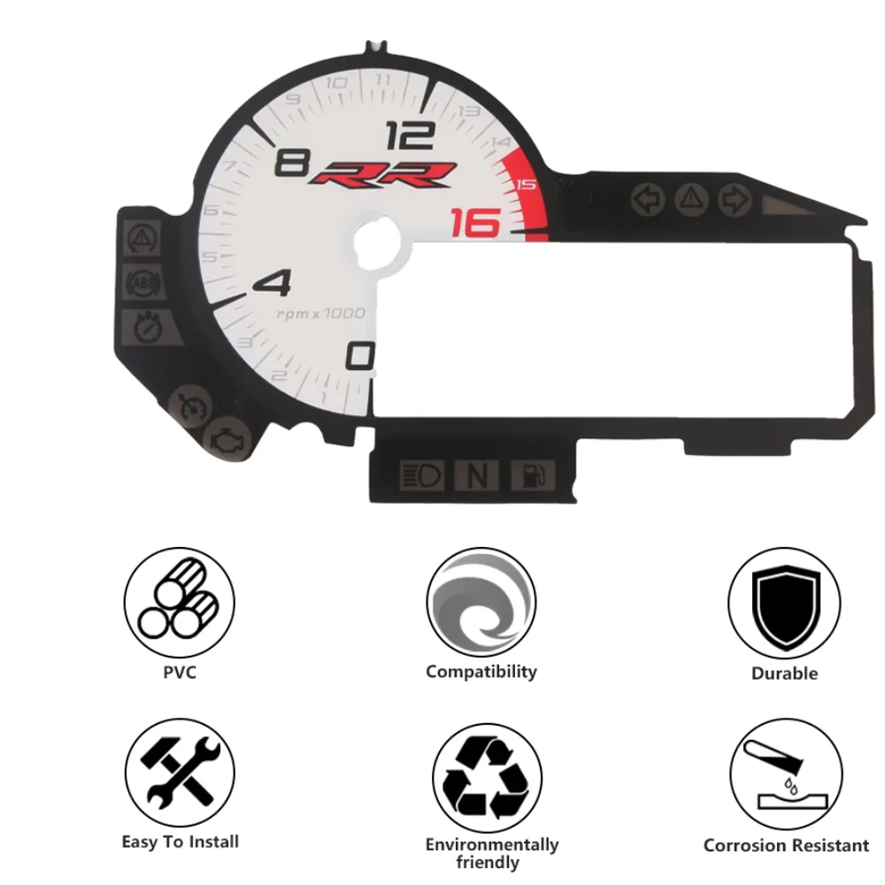 

Speedometer Dial for BMW S1000RR Accessories S1000 S 1000 RR 2015 2016 2017 2018 Motorcycle Dashboard Gauge Face