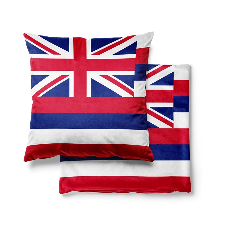 Gaslight Gatekeep Girlboss Hawaii Throw Pillow Covers Cushion Cases Pillowcases for Sofa 45cm x 45cm