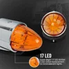 5PCS 17 LED 택시 마커 지붕 러닝 탑 조명 어셈블리 픽업 트럭 화물 자동차에 대 한 슈퍼 밝은 헤비 듀티 트럭 교체 1