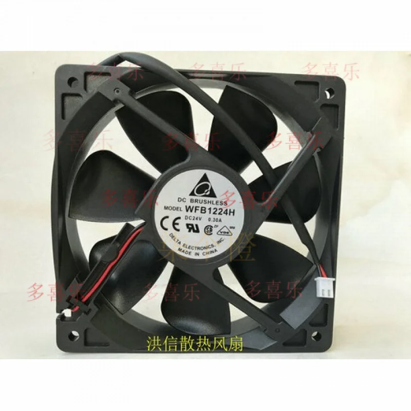 

ZMZM 1 шт. для WFB1224H 24 В 0,30 А 12025 12 см инверторный охлаждающий вентилятор 2pin # А6–37