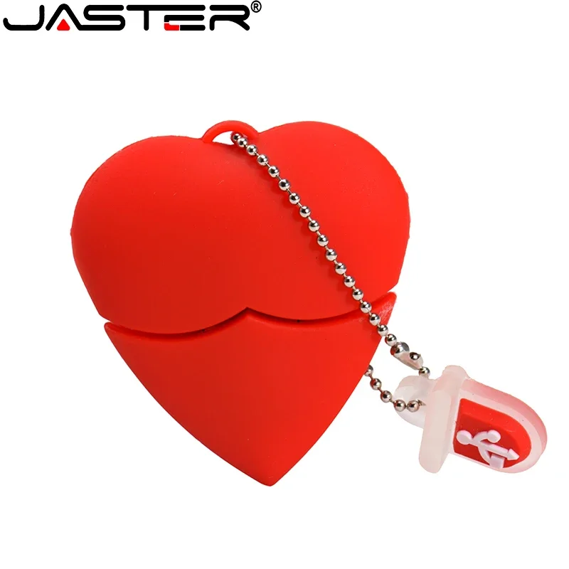 

Red Love Heart USB-флеш-накопитель Memory Stick Pen Drive Red Free Hain Cle USB-накопитель Pendrive 64 ГБ 32 ГБ 16 ГБ 8 ГБ 4 ГБ
