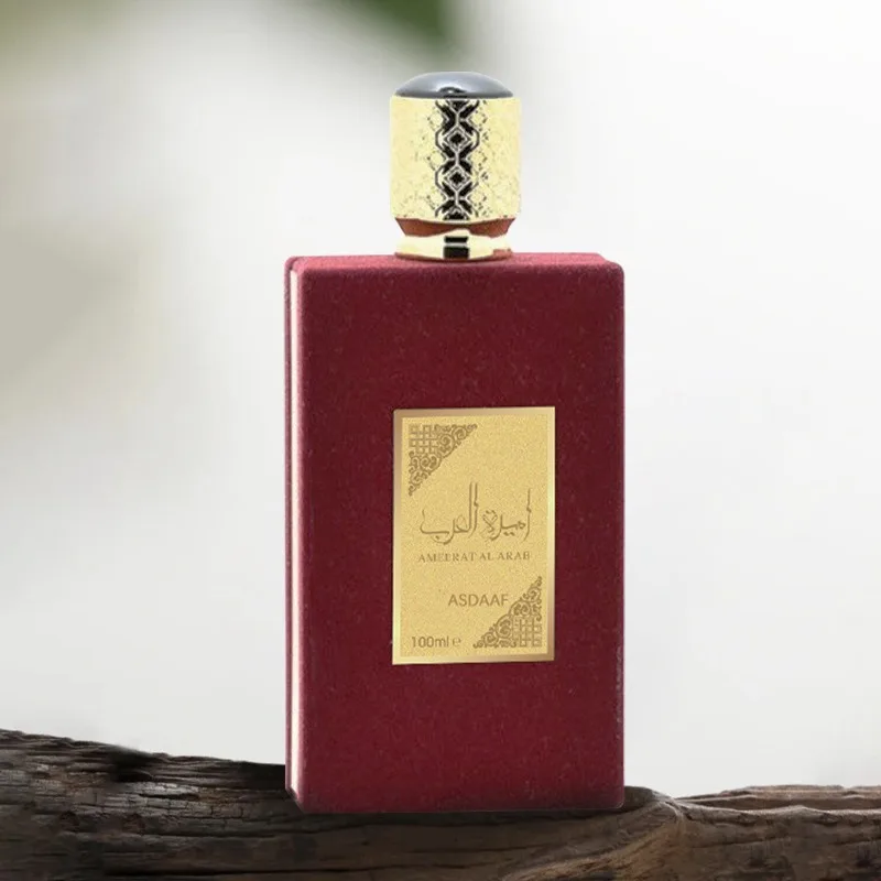 Lattafa Asdaaf Ameerat Al Arab Eau de Parfum Spray للنساء 3.4 أونصة عطور عربية فرمونات زهرية دائمة