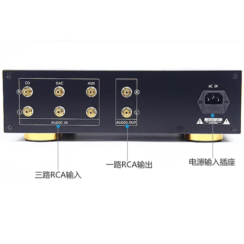 AOSIBAO YS-D1 HiFi preamp مرجع Mclntosh MC220 الدائرة 6Z4 5670 فراغ أنبوب المضخم عالية الإصدار مكبر للصوت الصوت #2