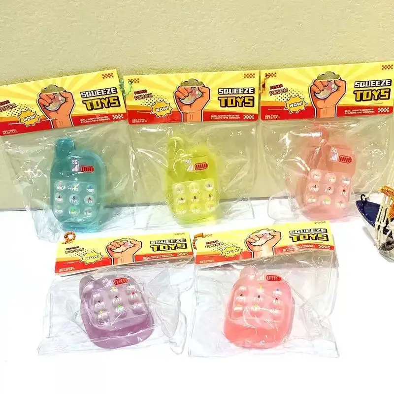 Simulation Mobile Phone Squeeze Toy Slow Rebound Stress Relief Fidget Sensory Decompression Vent Toy For Adults Party Prank Game