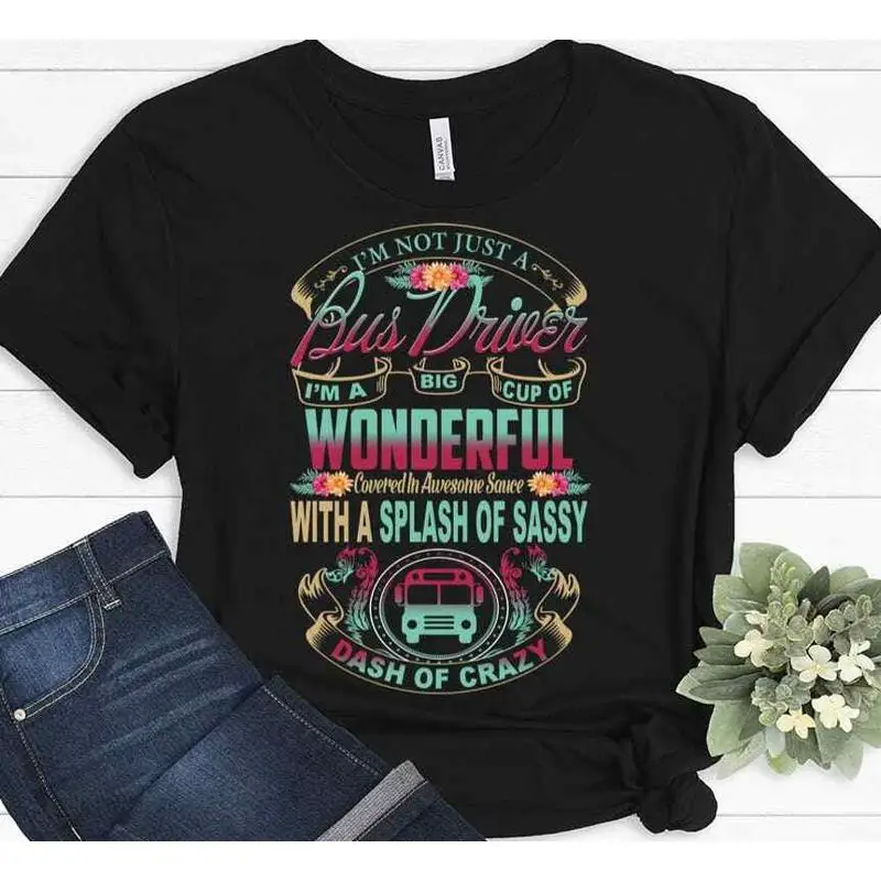 For Bus Driver Funny Christmas T shirt