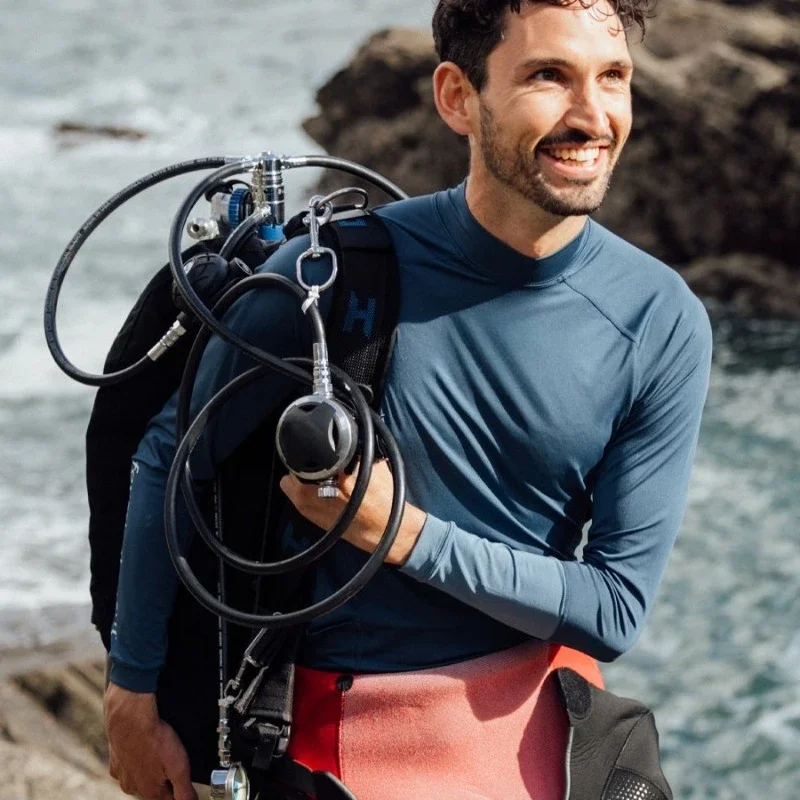 Sunscreen suit jellyfish suit, sunscreen snorkeling deep diving jellyfish suit men