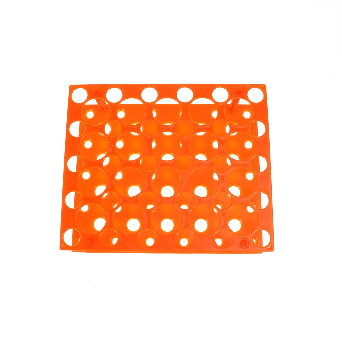 1 Stück Röhrenhalter-Rack, langlebiges Labor, verdicktes Design, passend für 15 ml 50 ml Röhrchen, ideal zum Organisieren von Röhrenregalen