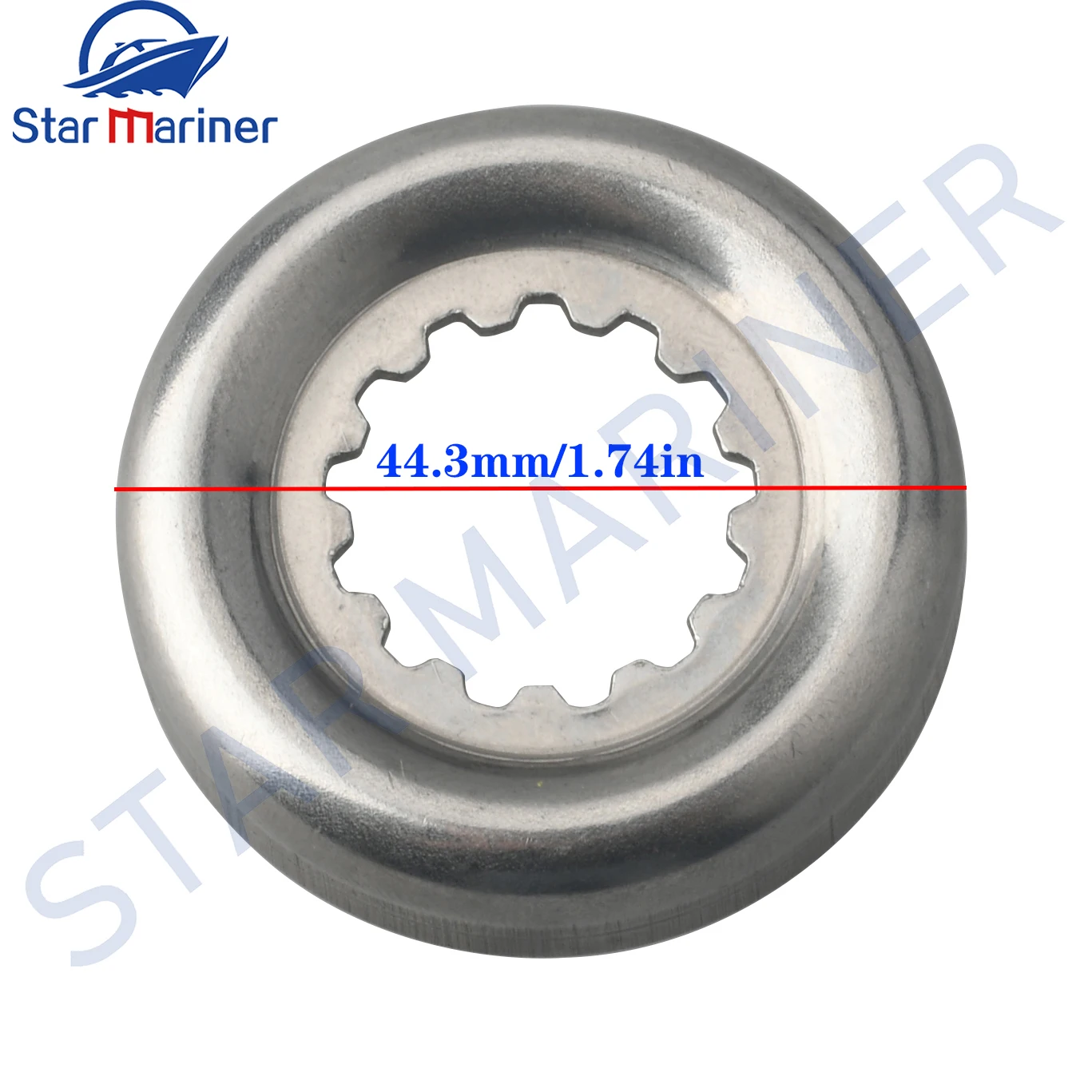 Boat Engine Spacer 66T-45997 For Yamaha Outboard Motor 2T 4T 40HP 60HP Parsun Hidea Seapro HDX 66T-45997-00 66T-45997-03
