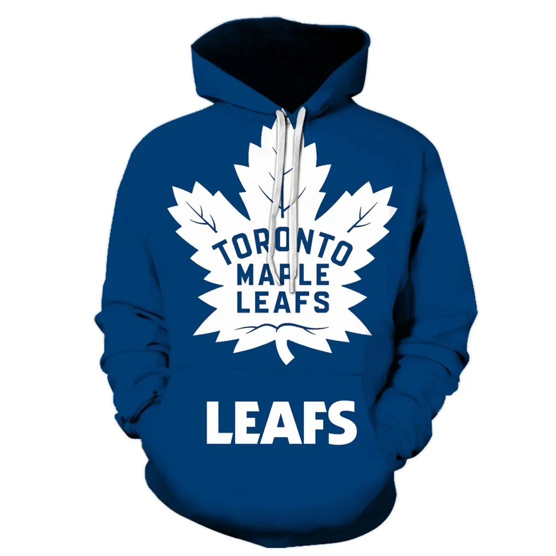 Spring and Autumn New Toronto Men's Hoodies 3D Maple Leaf Printed Sports Pullovers Men's and Women's Streetwear YK2 Tops